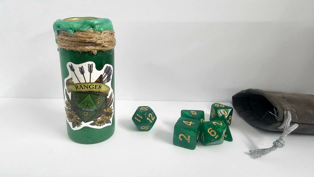 Dice Potion, Class w/ dice/bag
