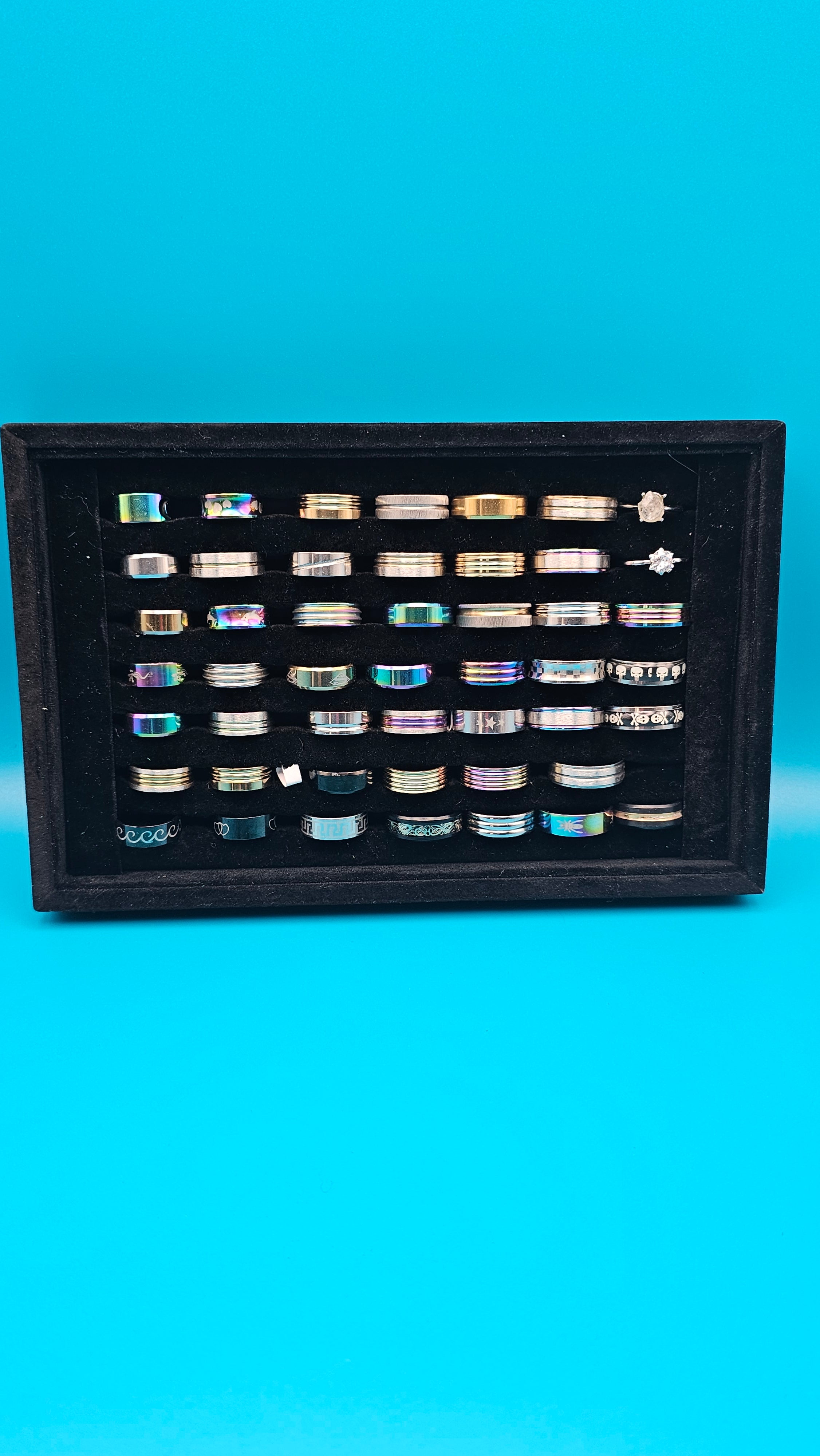 Rings- Fantasy themed. Various sizes and colors